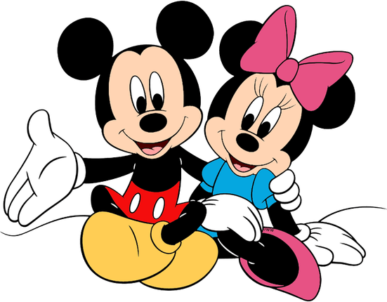 Mickey And Minnie PNG