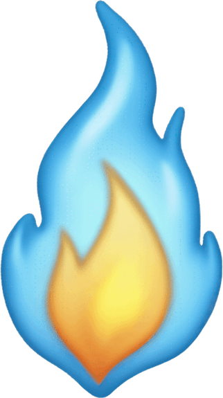 Blue Flame PNG