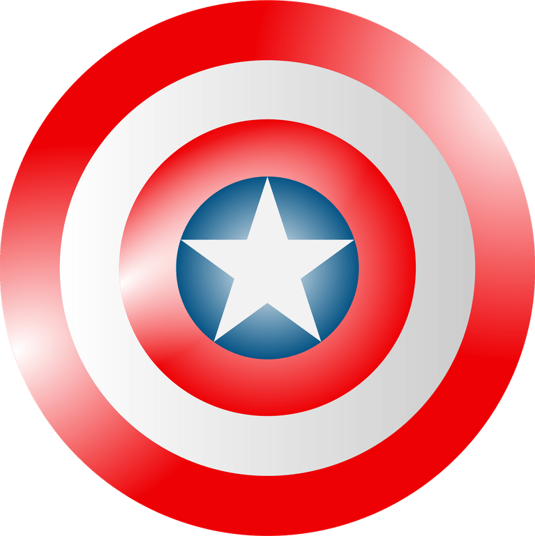 Captain America Shield PNG