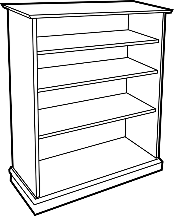 Bookshelf PNG