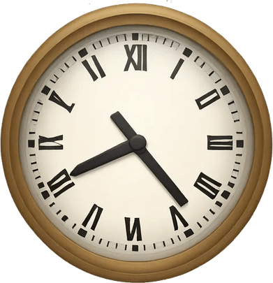 Roman Clock PNG