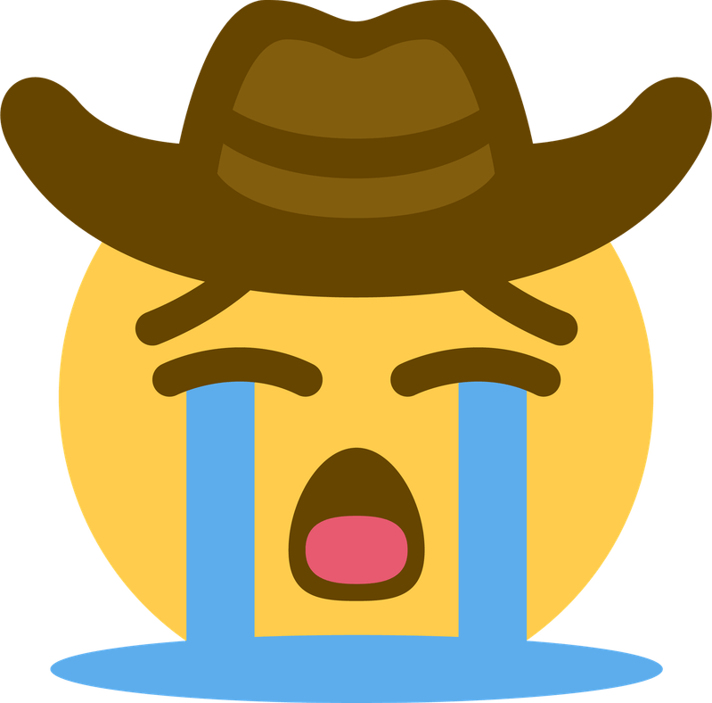 Cowboy Emoji PNG