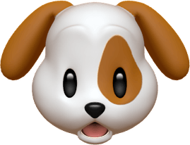 Dog Emoji Iphone PNG