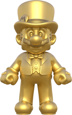 Gold Mario PNG