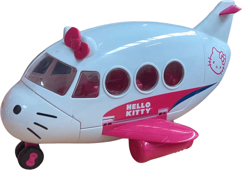 Hello Kitty Airplane PNG