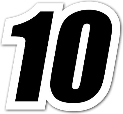 10 Number PNG