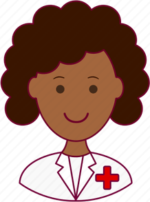 Black Nurse PNG