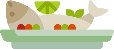 Steamed Fish PNG