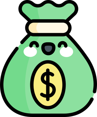 Kawaii Money PNG
