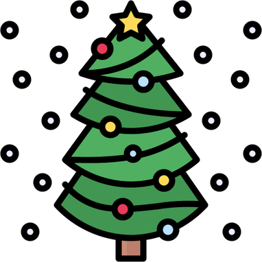 Christmas Outline PNG