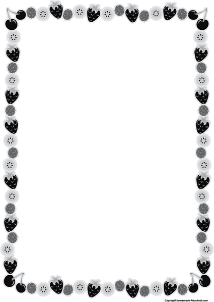 Fruit Border PNG