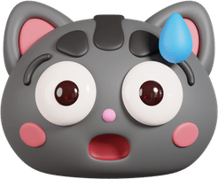 Worried Cat PNG