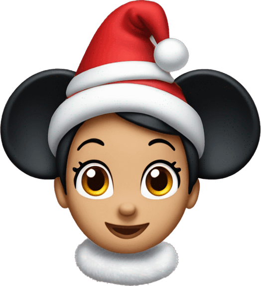 Minnie Mouse Christmas PNG