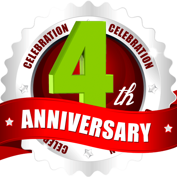 4th Anniversary PNG