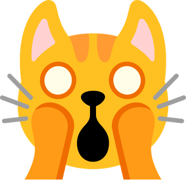 Screaming Cat PNG