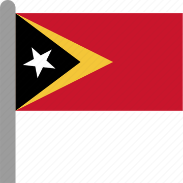 Timor Leste Flag PNG