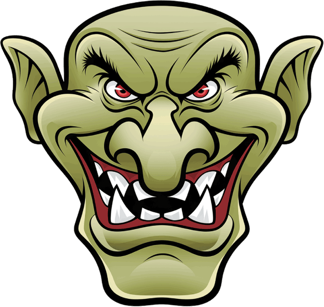 Evil Troll Face PNG