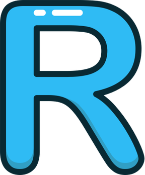 R Letter PNG
