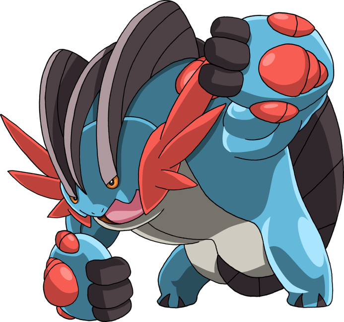 Swampert Pokemon PNG