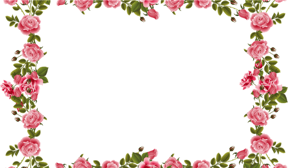 Floral Border PNG