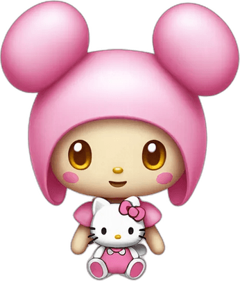 My Melody Bow PNG