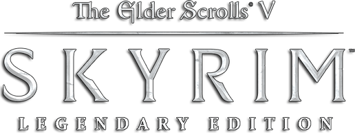 The Elder Scrolls V Skyrim Logo PNG