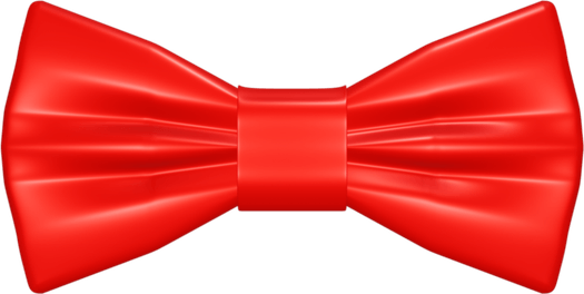 Coquette Red Bow PNG