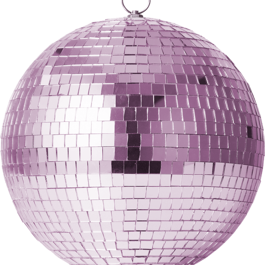 Silver Disco Ball PNG