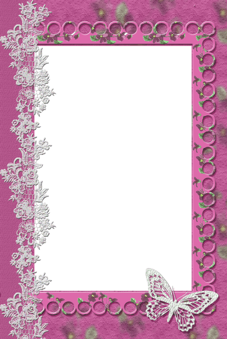 Girly Border PNG