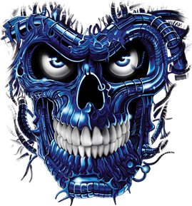 Terminator Skull PNG