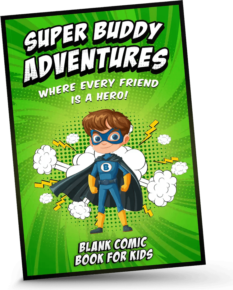 Blank Comic Book PNG