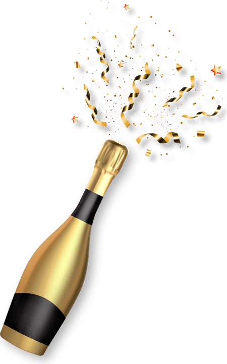 Champagne Bottle PNG