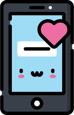 Cute Phone PNG