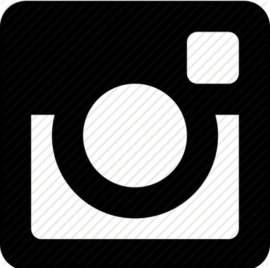Instagram Logo Black And White PNG