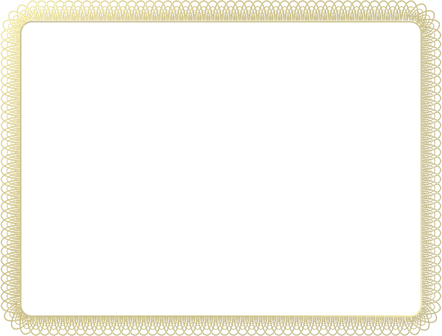 Certificate Border PNG