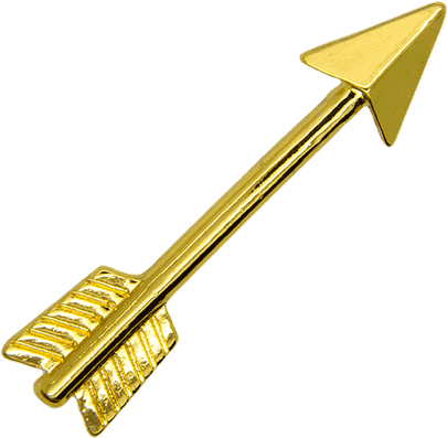Gold Arrow PNG