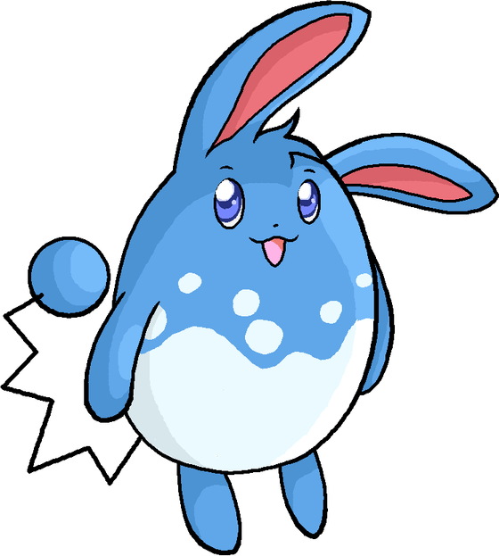 Azumarill Pokemon PNG