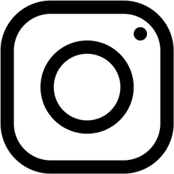 Instagram Logo Black And White PNG