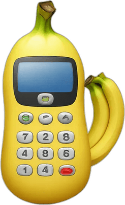 Banana Phone PNG