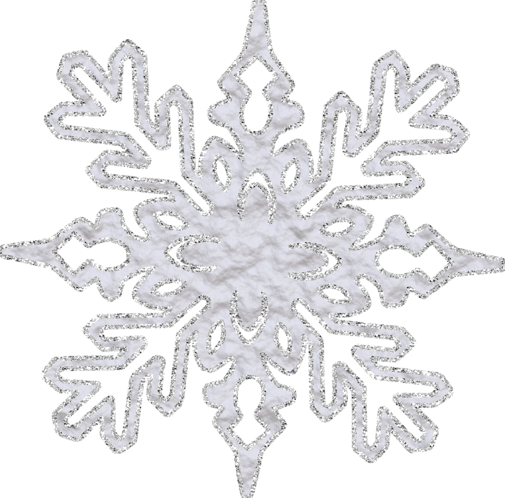 Glitter Snowflake PNG