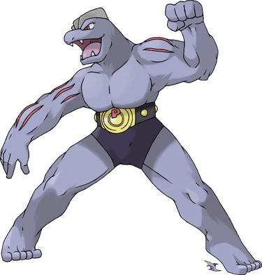 Machoke Pokemon PNG