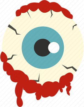 Scary Monster Eyes PNG