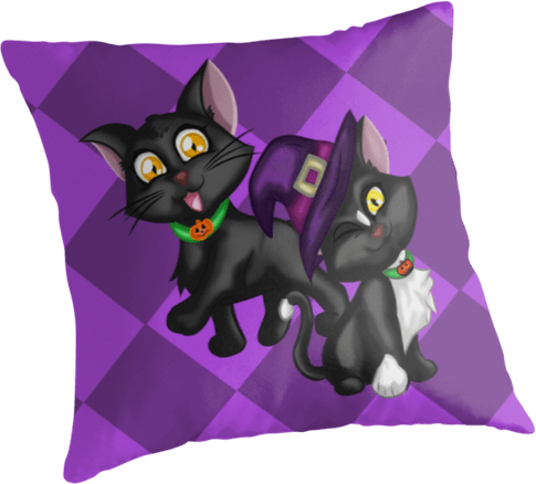 Halloween Pillows PNG