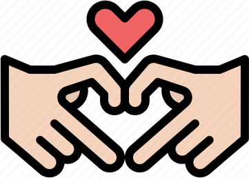 Hand Heart PNG