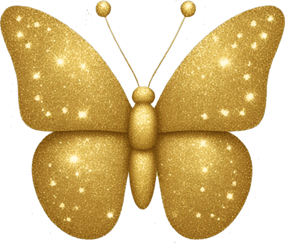 Glitter Butterfly PNG