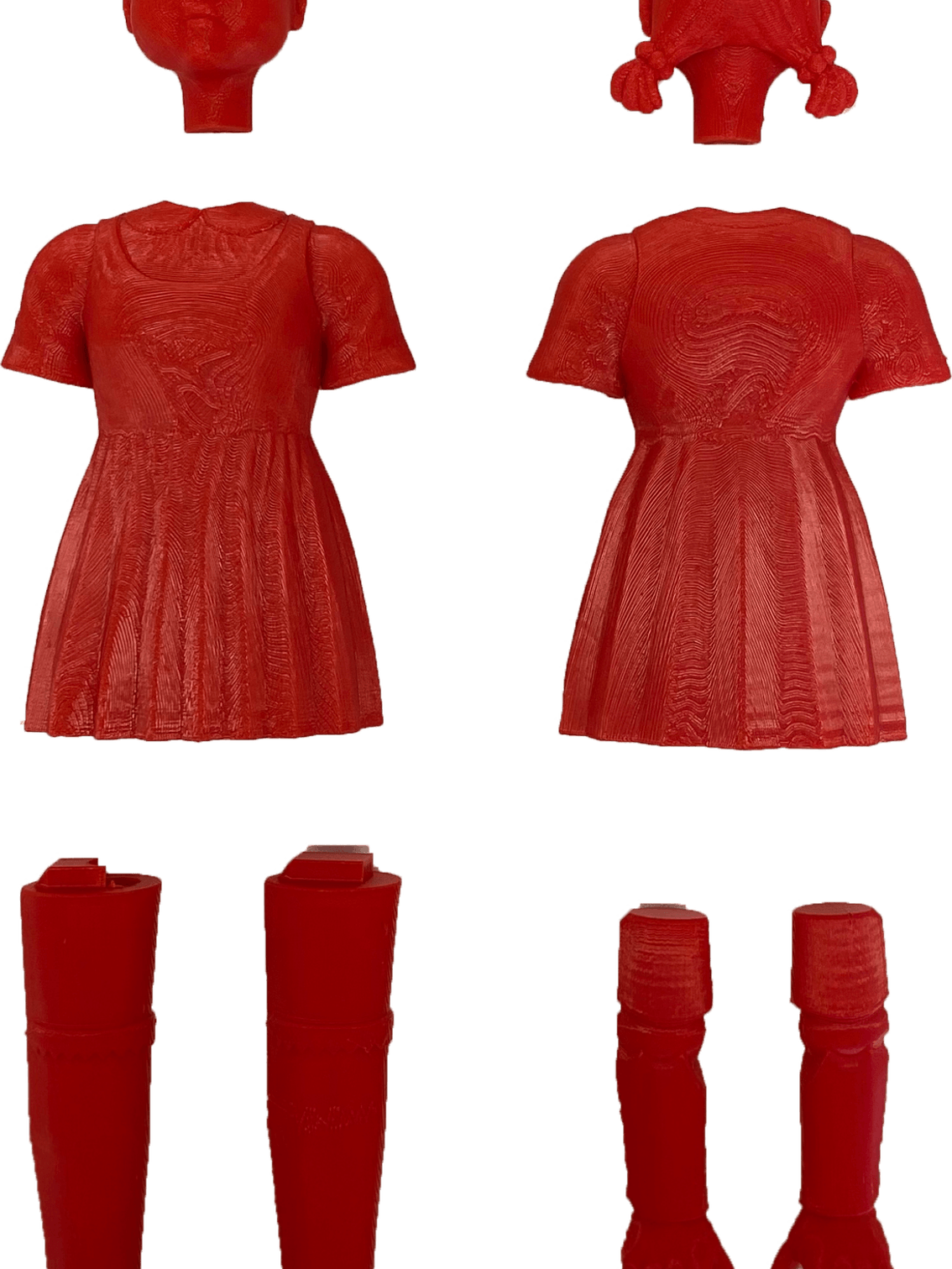Green Light Doll Squid Game PNG