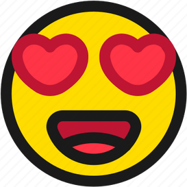 Heart Eye Emoji PNG