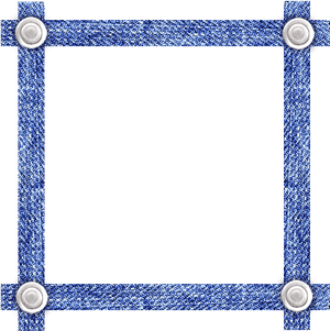 Denim Border PNG