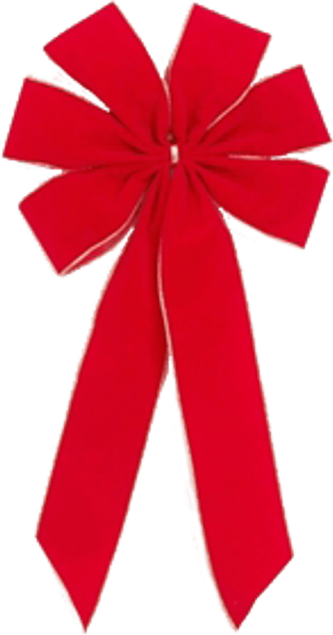 Christmas Red Bow PNG