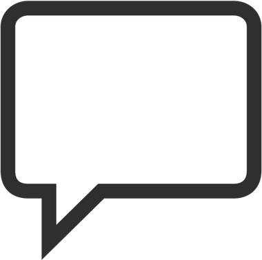 Jagged Speech Bubble PNG